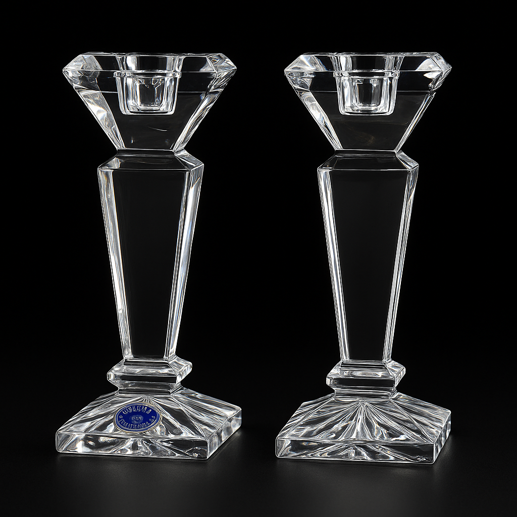 Bougeoir en cristal  N4