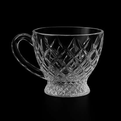Service de Verres à thé en Cristal - Dyna