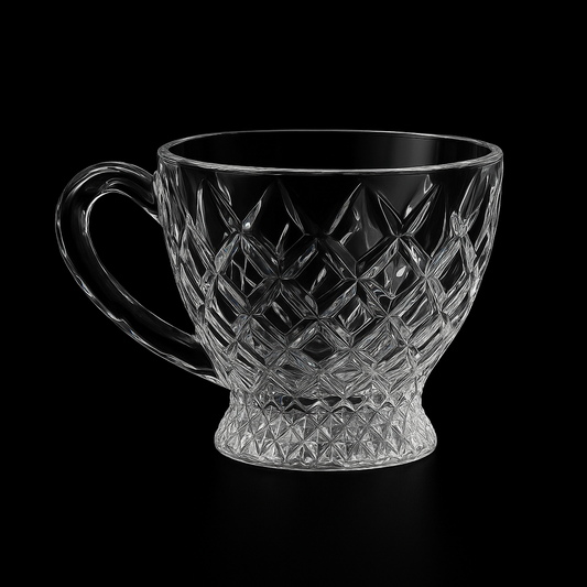 Service de Verres à thé en Cristal - Dyna